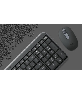 Combo Teclado y Mouse Logitech MK250 Grafito 2
