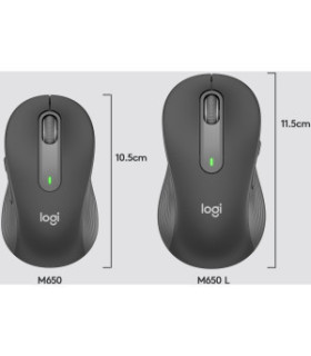 Mouse Logitech Signature M650 Grafito 2