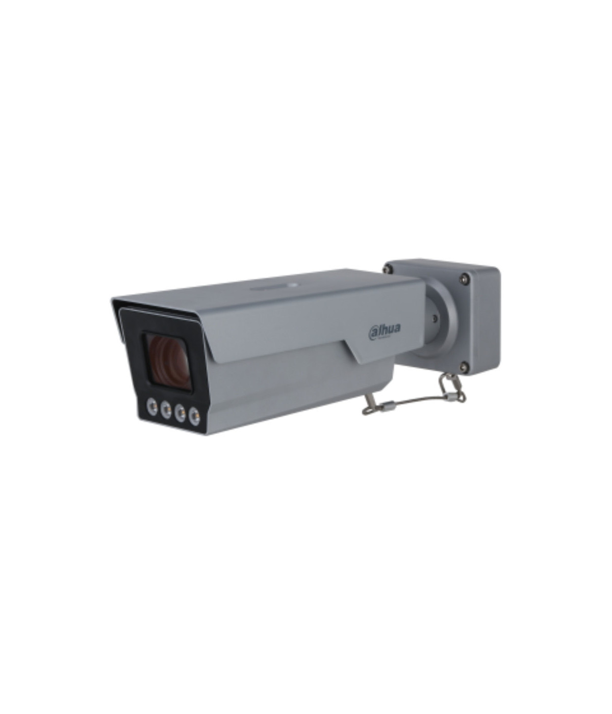 DAHUA | DHI-ITC431-RW1F-IRL8 | CAMARA ANPR 4MP LENTE MOTOR 10/50MM LEDS IR CONTROL DE TRAFICO VEL. DETEC.