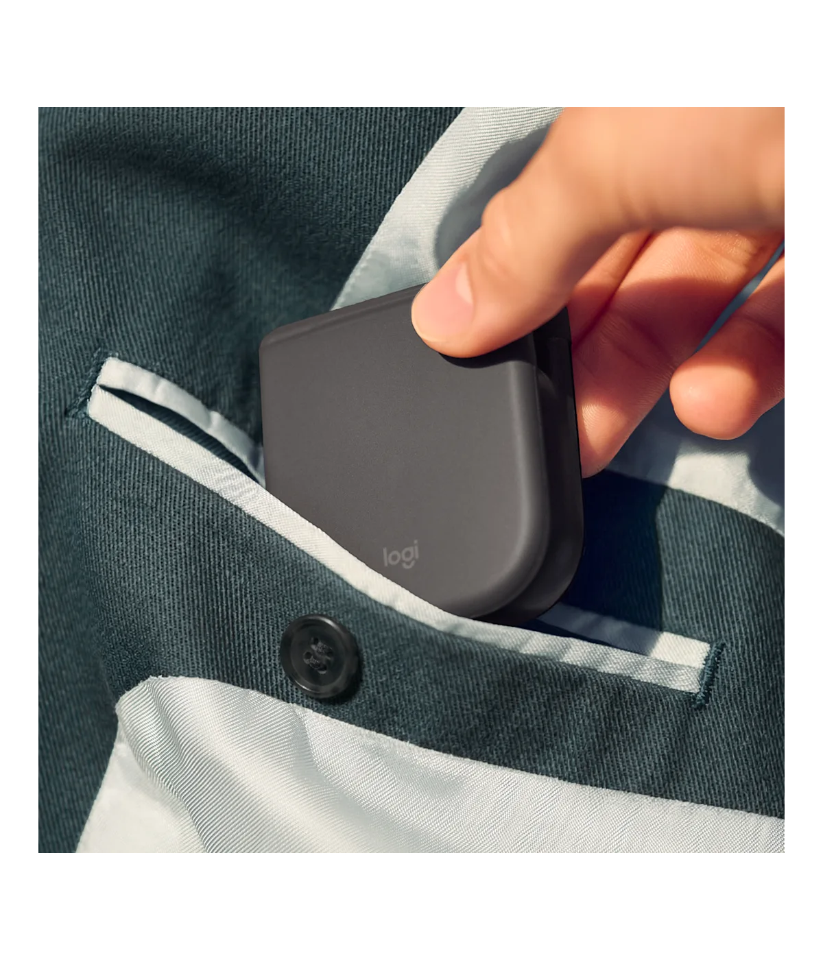 Mouse Logitech Mobi Fold Grafito