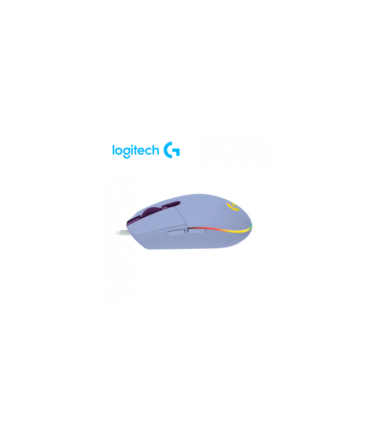 Mouse Gamer Logitech G203 LIGHTSYNC Lila