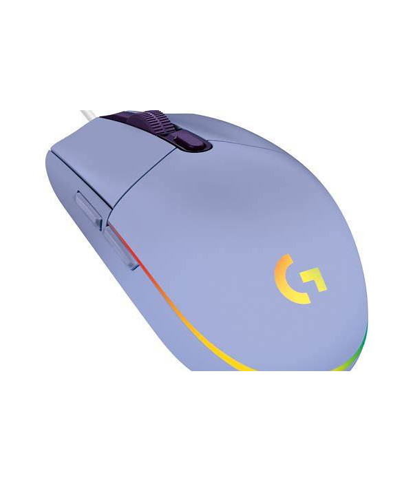 Mouse Gamer Logitech G203 LIGHTSYNC Lila