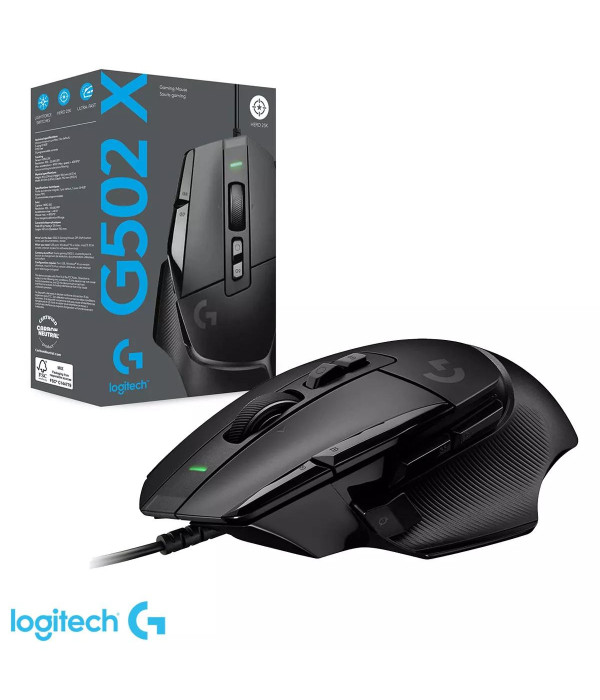 Mouse Gamer Logitech G502 X Negro