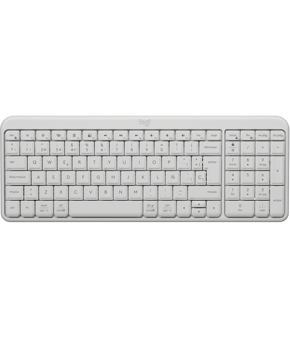 Teclado Logitech K250 Blanco