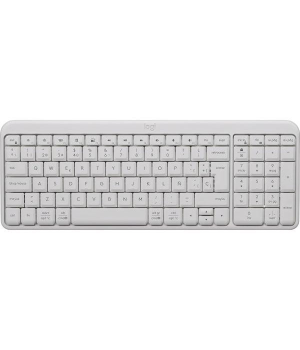 Teclado Logitech K250 Blanco