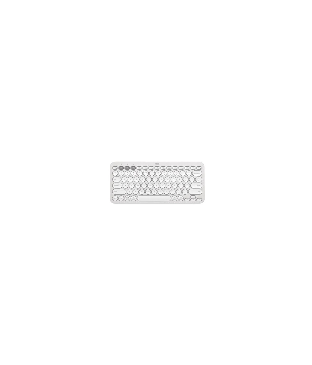 Teclado Logitech Pebble Keys 2 K380s Blanco