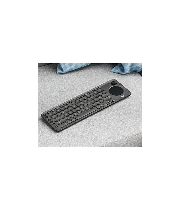 Teclado Logitech K600 TV con Touchpad Negro
