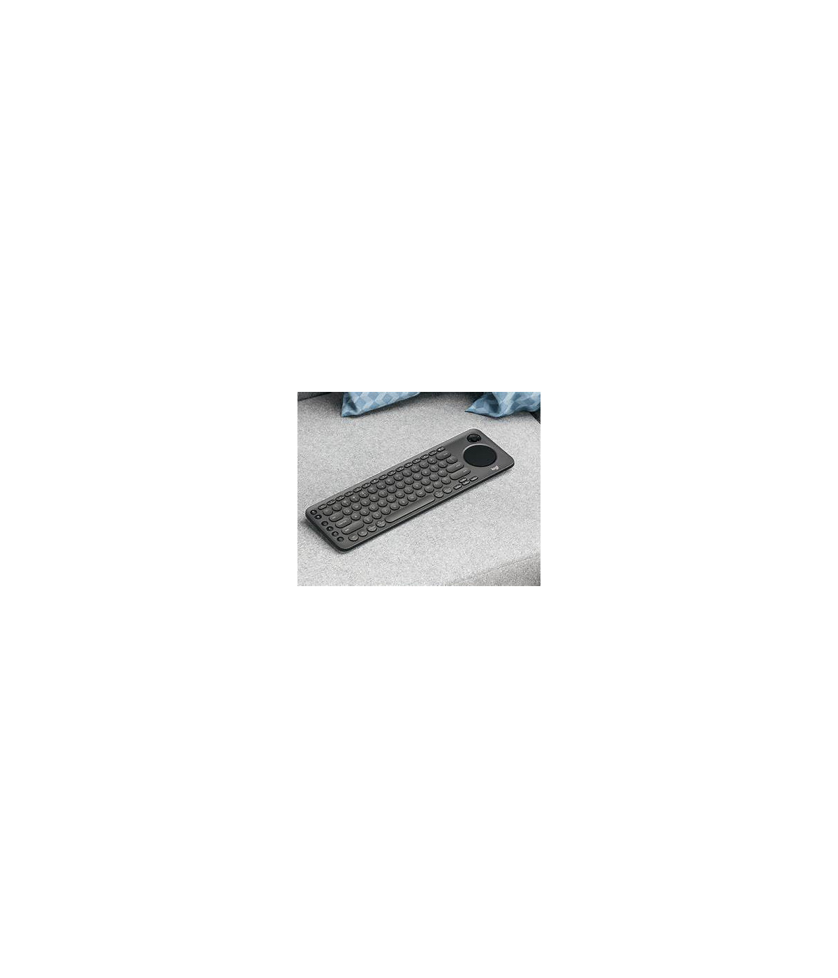 Teclado Logitech K600 TV con Touchpad Negro