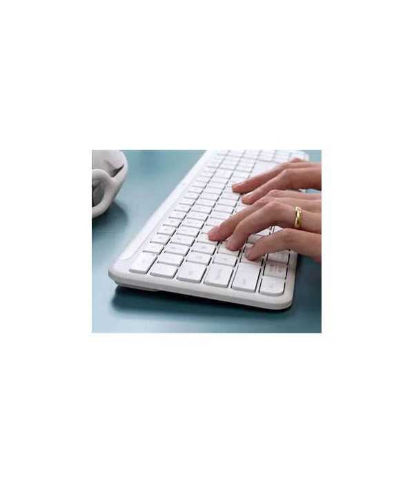 Teclado Logitech Signature Slim K950 Blanco