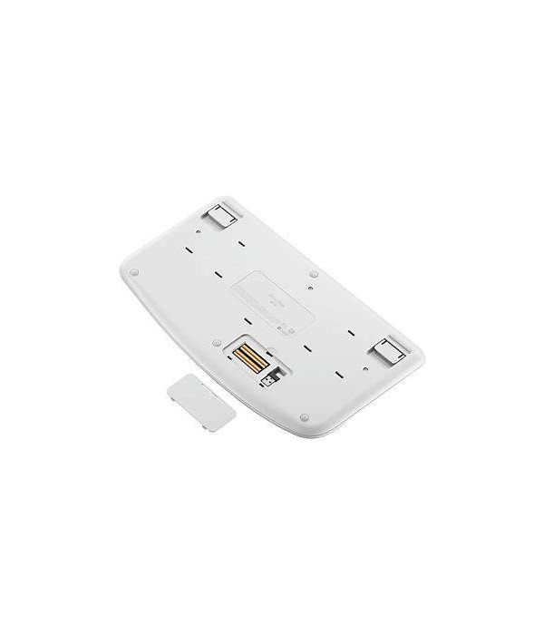 Teclado Ergonómico Logitech Wave Keys Blanco