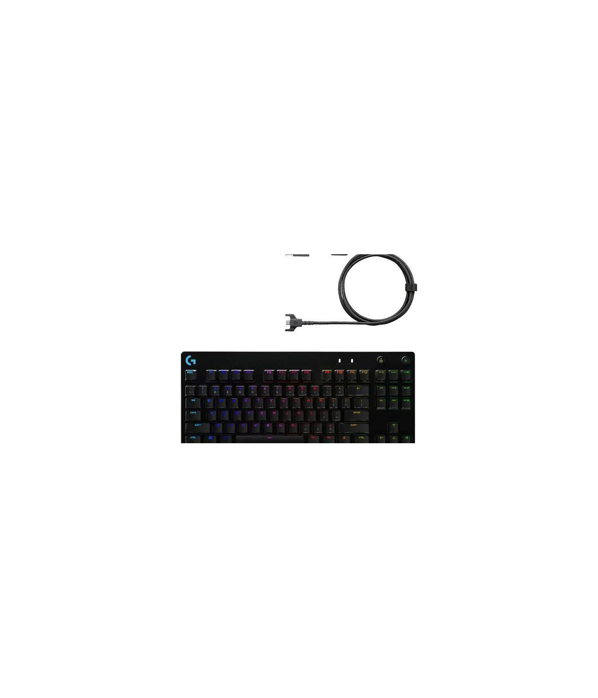 Teclado Gamer Logitech G PRO Mecánico RGB Negro