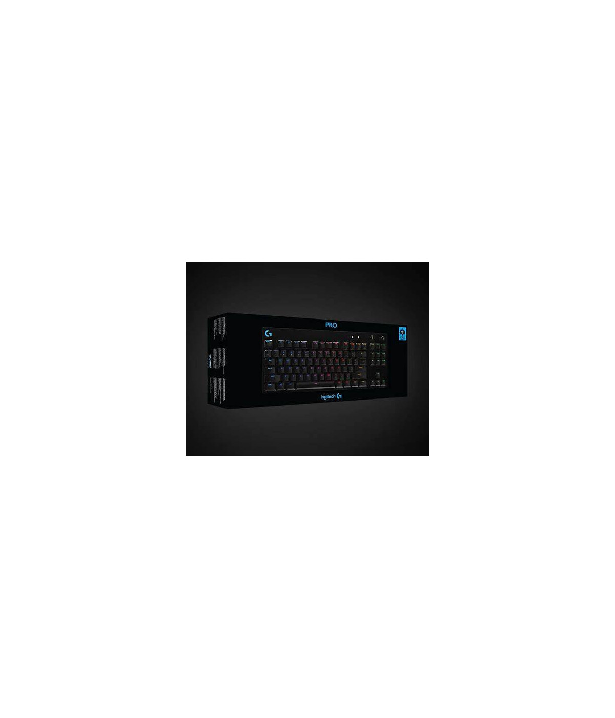 Teclado Gamer Logitech G PRO Mecánico RGB Negro