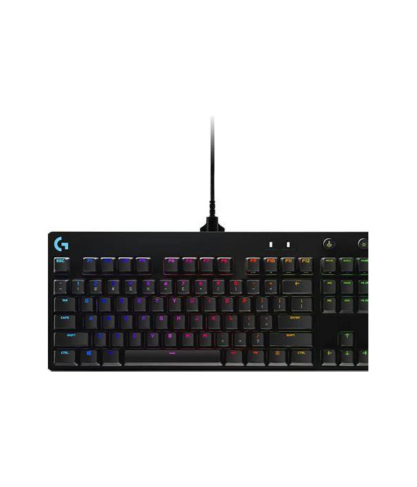 Teclado Gamer Logitech G PRO Mecánico RGB Negro