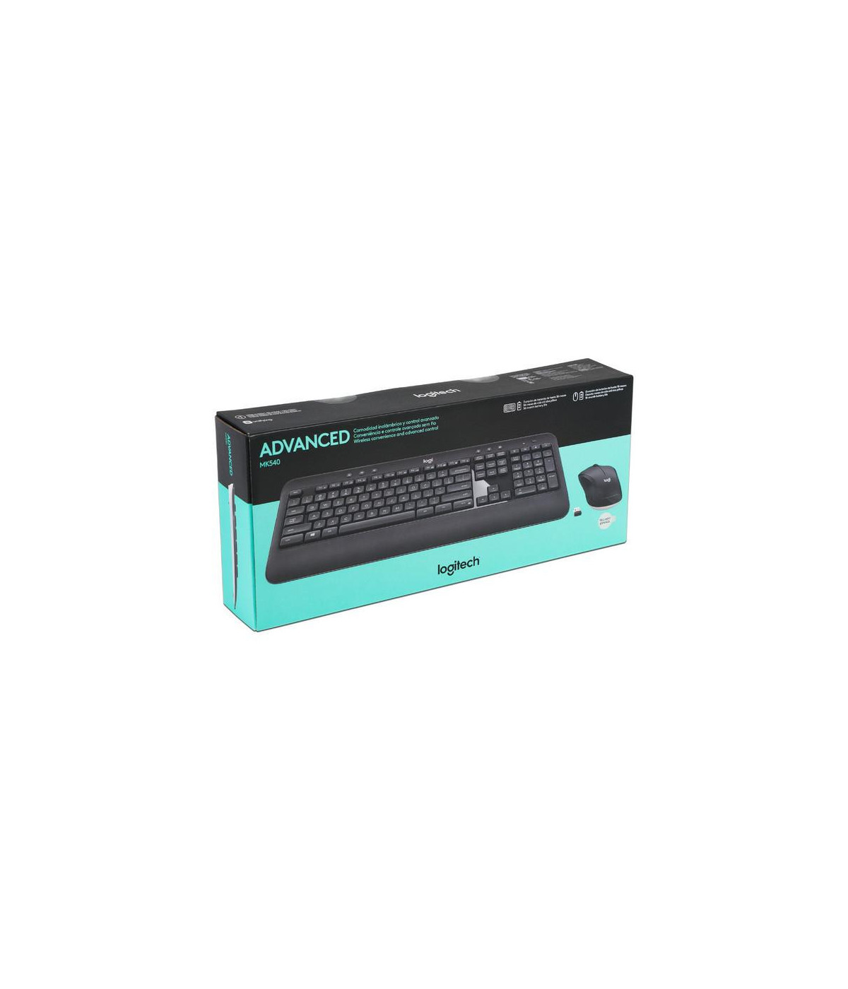 Combo Teclado y Mouse Logitech MK540 Advanced Inalámbrico