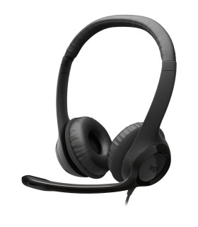 Diadema Logitech H390 USB-C Estéreo con Micrófono Negro 2