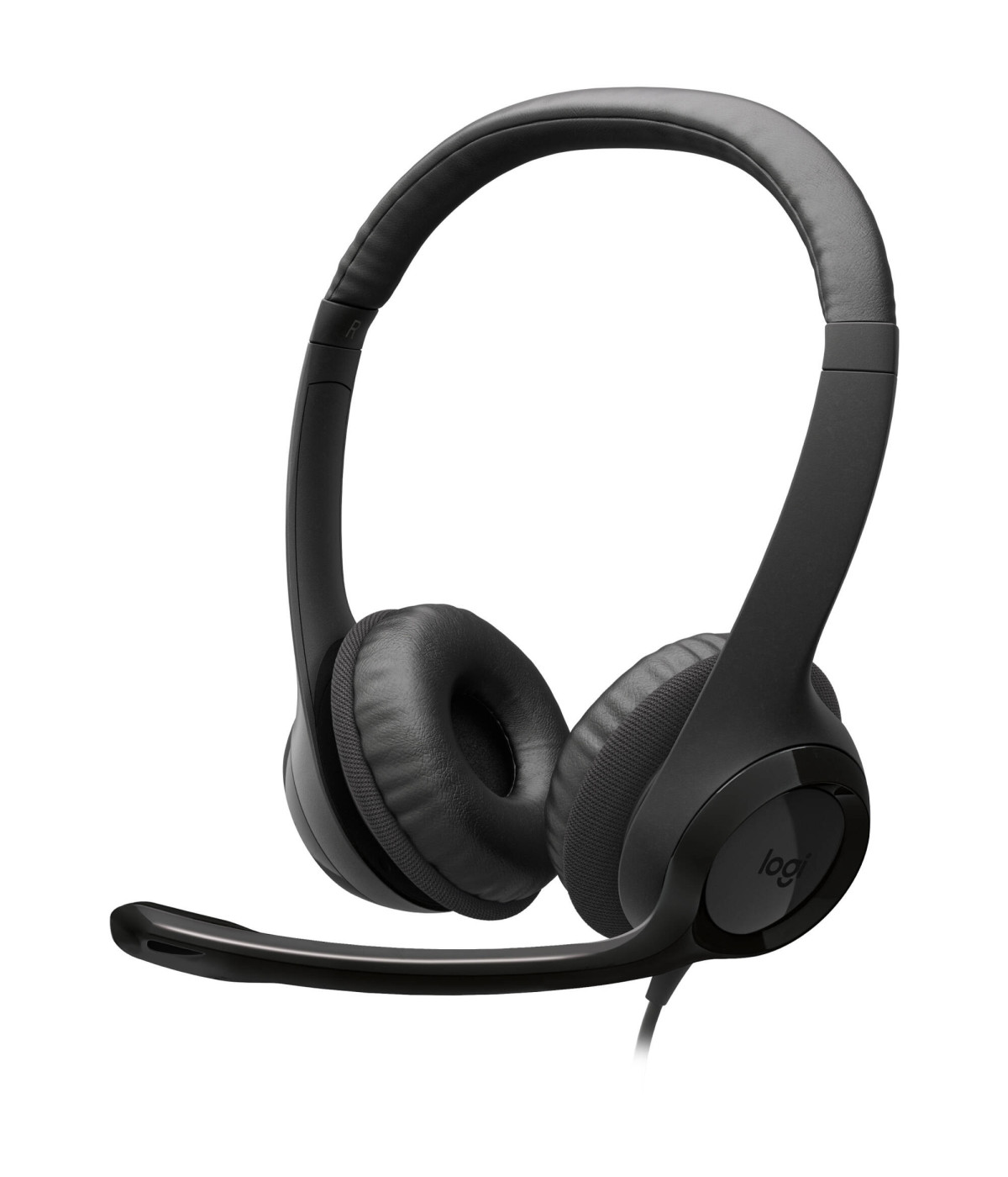 Diadema Logitech H390 USB-C Estéreo con Micrófono Negro
