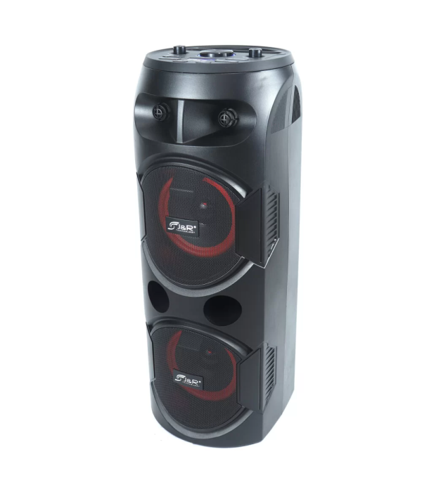 Cabina Activa J&R J5247 Doble 6.5" Recargable 90W RMS Bluetooth