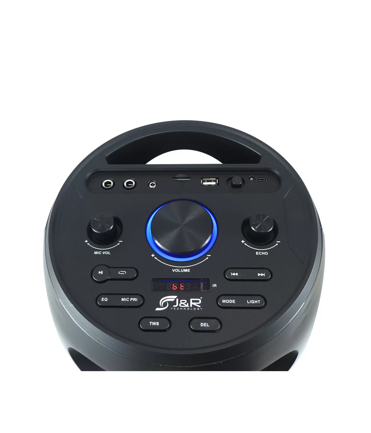 Cabina Activa J&R J5247 Doble 6.5" Recargable 90W RMS Bluetooth
