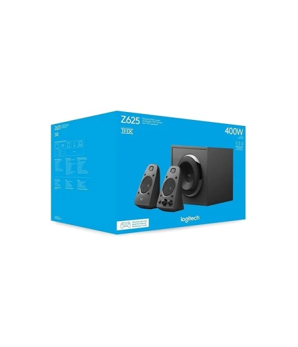 Parlantes Logitech Z625 2.1 THX 200 W RMS Negro
