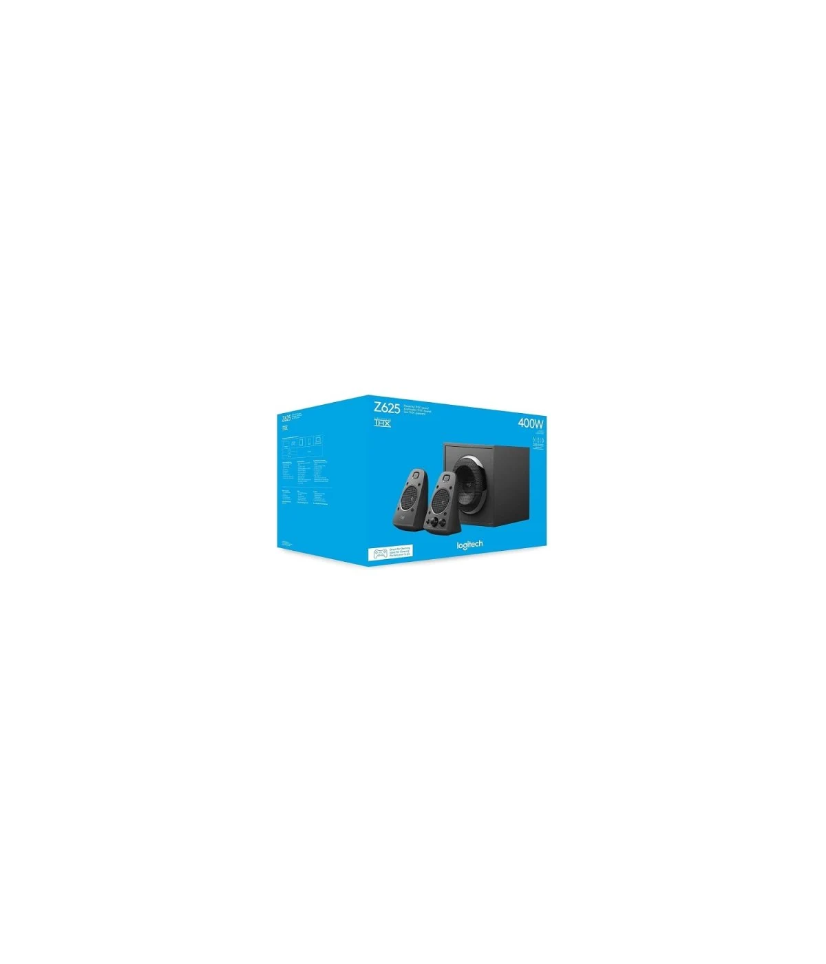 Parlantes Logitech Z625 2.1 THX 200 W RMS Negro
