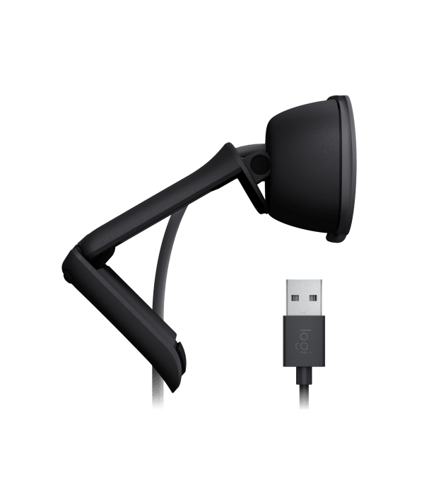 Cámara Web Logitech Brio 100 Full HD 1080p Grafito