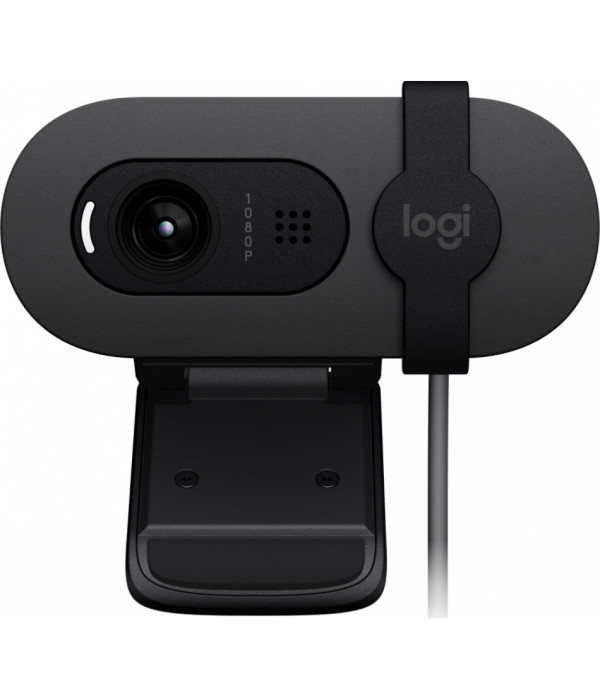 Cámara Web Logitech Brio 100 Full HD 1080p Grafito