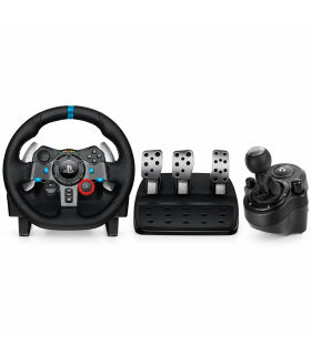 Combo Logitech G29 Driving Force + Shifter para PS5, PS4, PS3 y PC