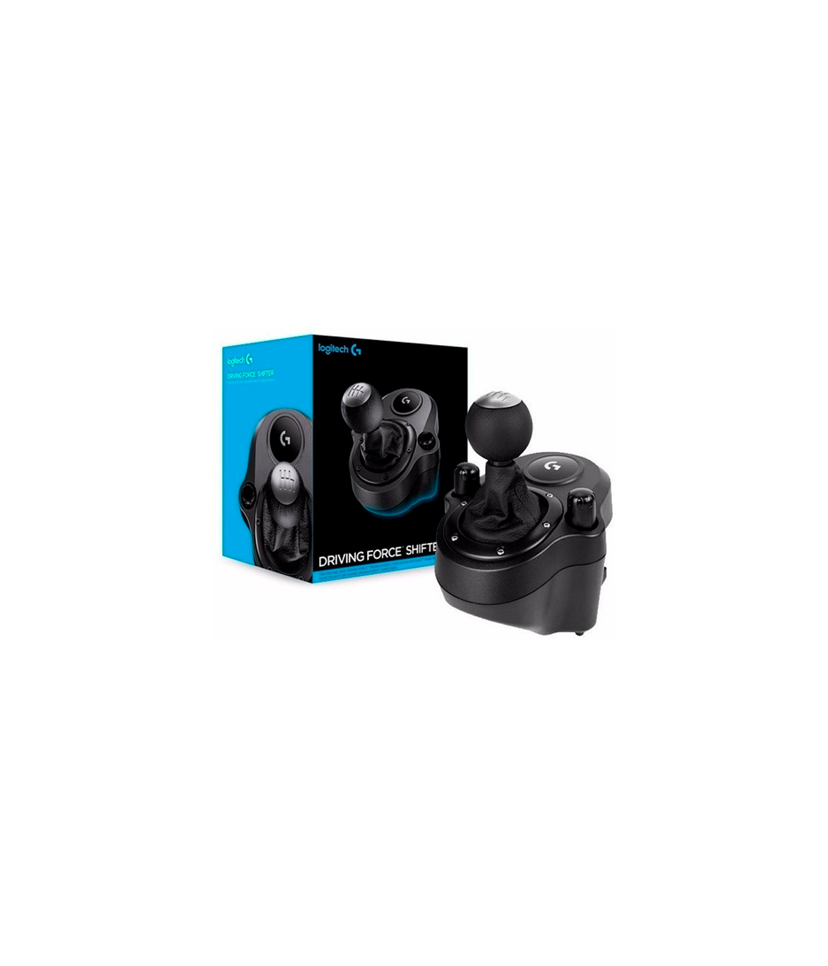 Combo Logitech G923 TRUEFORCE + Driving Force Shifter para PS5, PS4 y PC