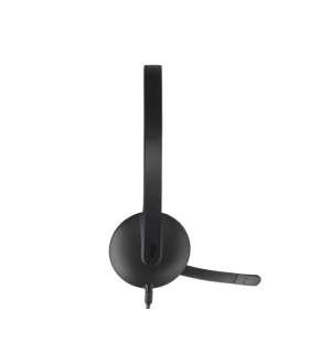 Diadema Logitech H340 USB Estéreo con Micrófono Negro
