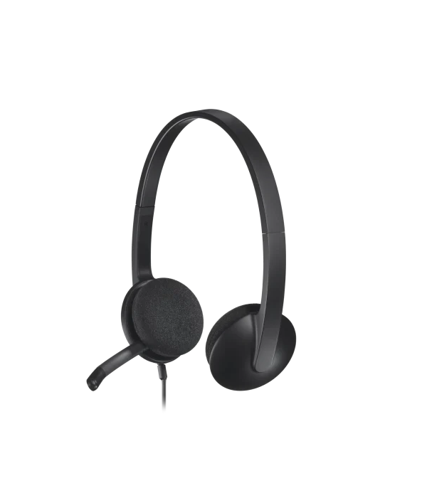 Diadema Logitech H340 USB Estéreo con Micrófono Negro