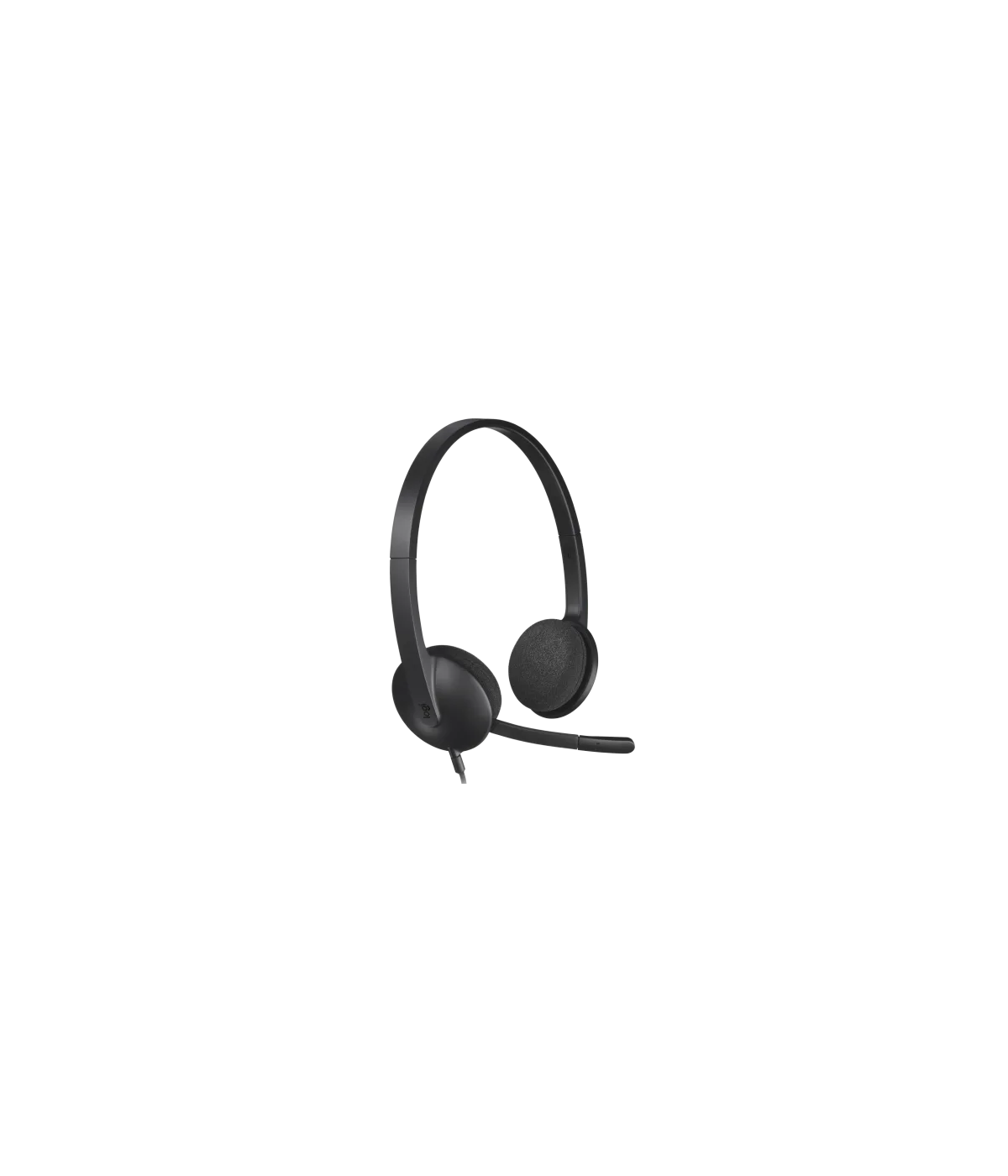 Diadema Logitech H340 USB Estéreo con Micrófono Negro