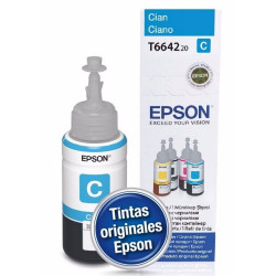 BOTELLA TINTA EPSON 664 ORIGINAL CYAN (T664220)