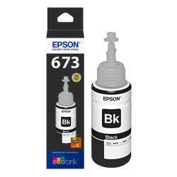 BOTELLA TINTA EPSON 673 ORIGINAL NEGRO (T673120-AL)
