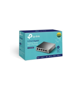 TPLINK | TL-SG1005P | Switch TPLINK poE de escritorio Gigabit de 5 2