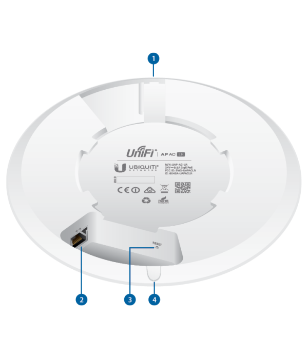 UBIQUITI  U6-LR ACCESS POINT WIFI 6
