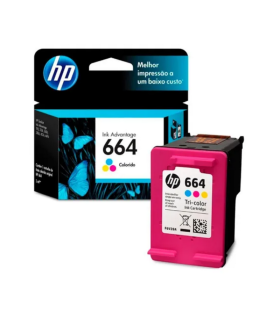 HP | F6V28AL | Cartucho HP tricolor 664