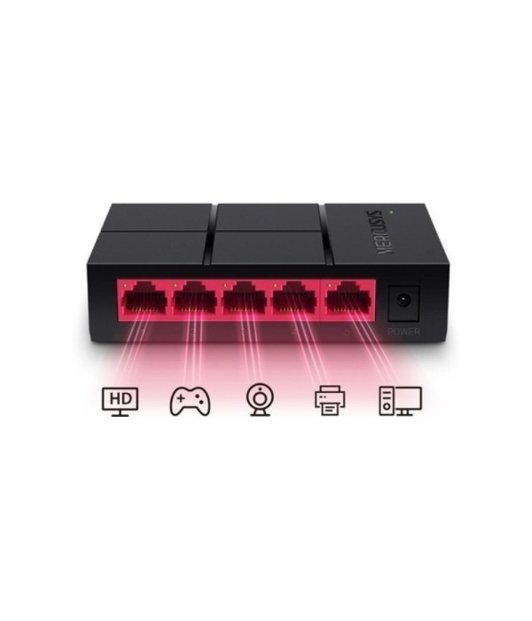 TPLINK | MS105G | Switch MERCUSYS 5 puertos