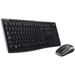 COMBO TECLADO Y MOUSE INALÁMBRICO  LOGITECH MK270 920-004432