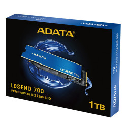 DISCO SOLIDO ADATA LEGEND 700 PCLE GEN3 X4 M.2 2280 SSD 1TB ALEG-700-1TCS