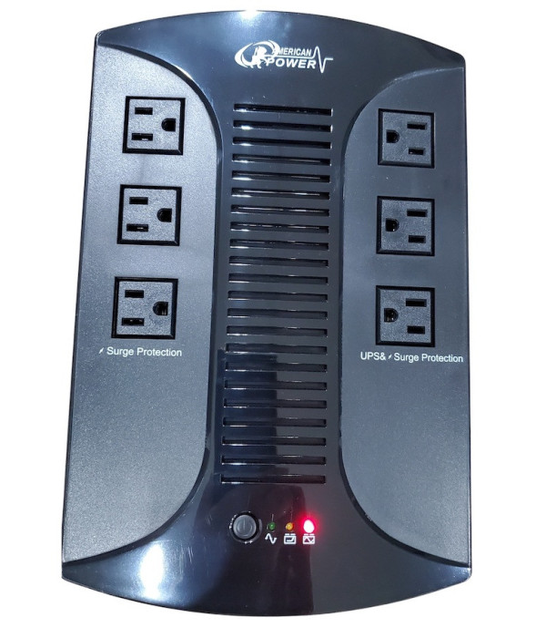 UPS AMRERICAN POWER 1000VA INTERACTIVA TORRE FLAT 110VAC AP1000VA-FLAT