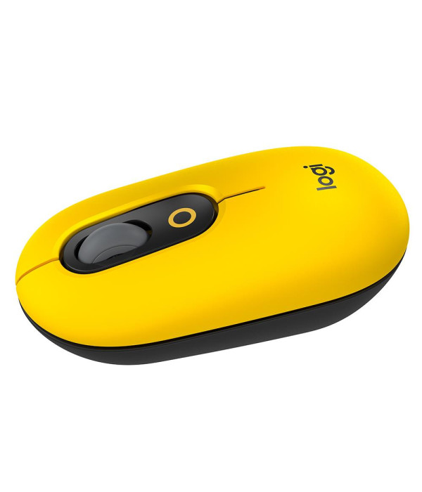 MOUSE INALAMBRICO POP EMOJI AMARILLO