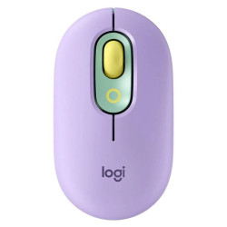 MOUSE LOGITECH POP INALÁMBRICO MORADO