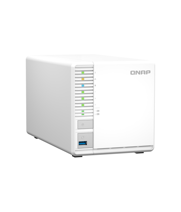 NAS QNAP 3 BAHÍAS 4 NÚCLEOS 4GB TS-364-4G-US