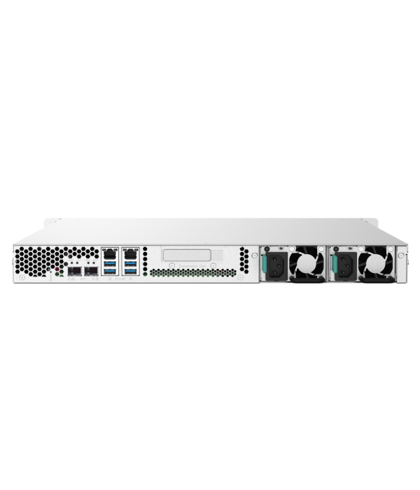 NAS QNAP TIPO RACK 4 BAHIAS 4 NÚCLEOS  2GB