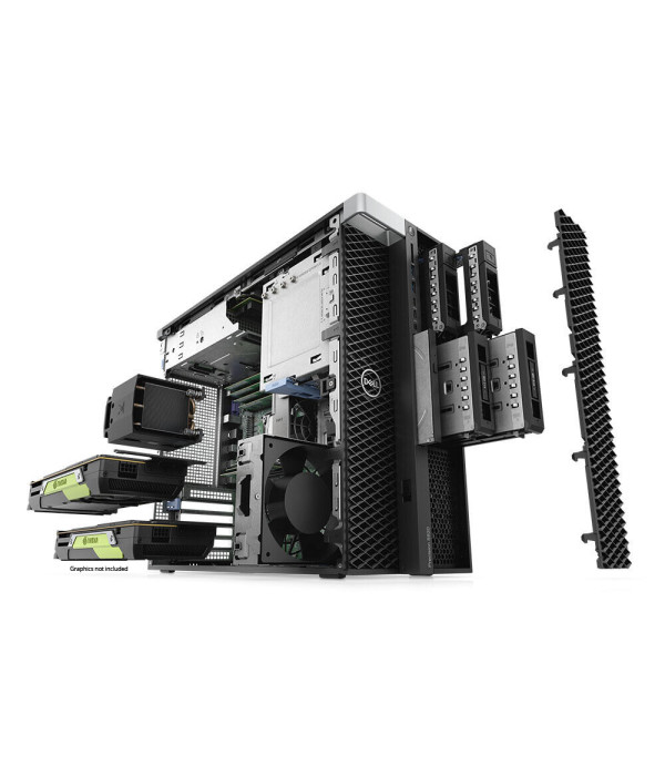 DELL PRECISIÓN 5820 MT i9-10900X 3.7 GHz (4.7GHz Turbo)  10C,  AMD RODEON D02T-336586083
